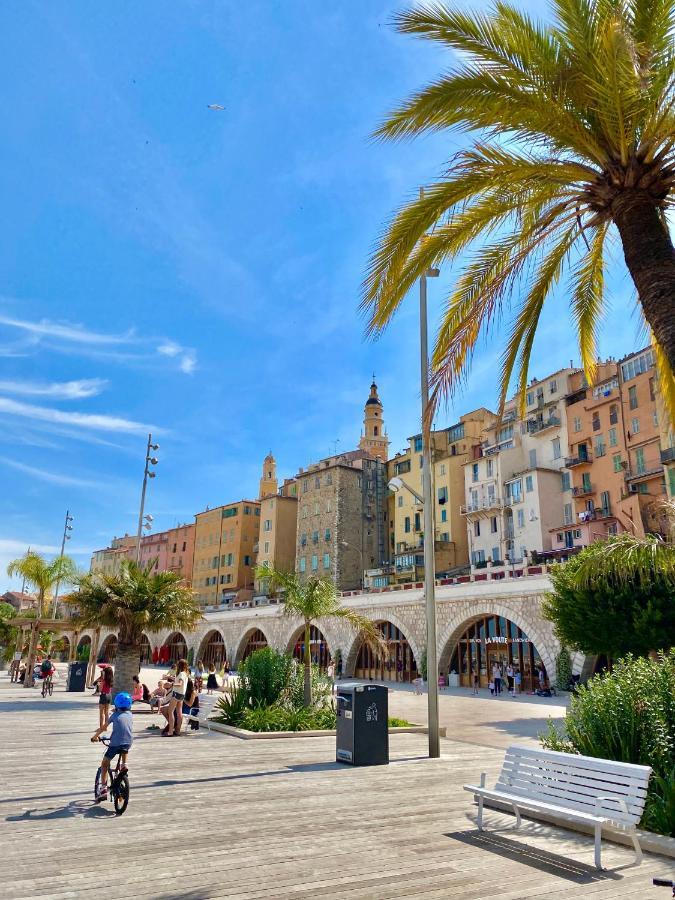Apartamento Le Rue Longue Menton Exterior foto