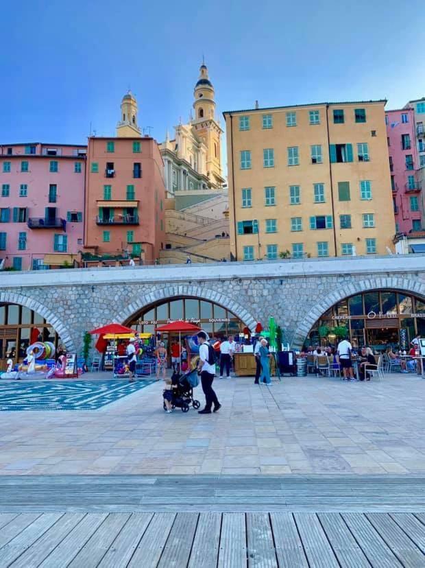 Apartamento Le Rue Longue Menton Exterior foto